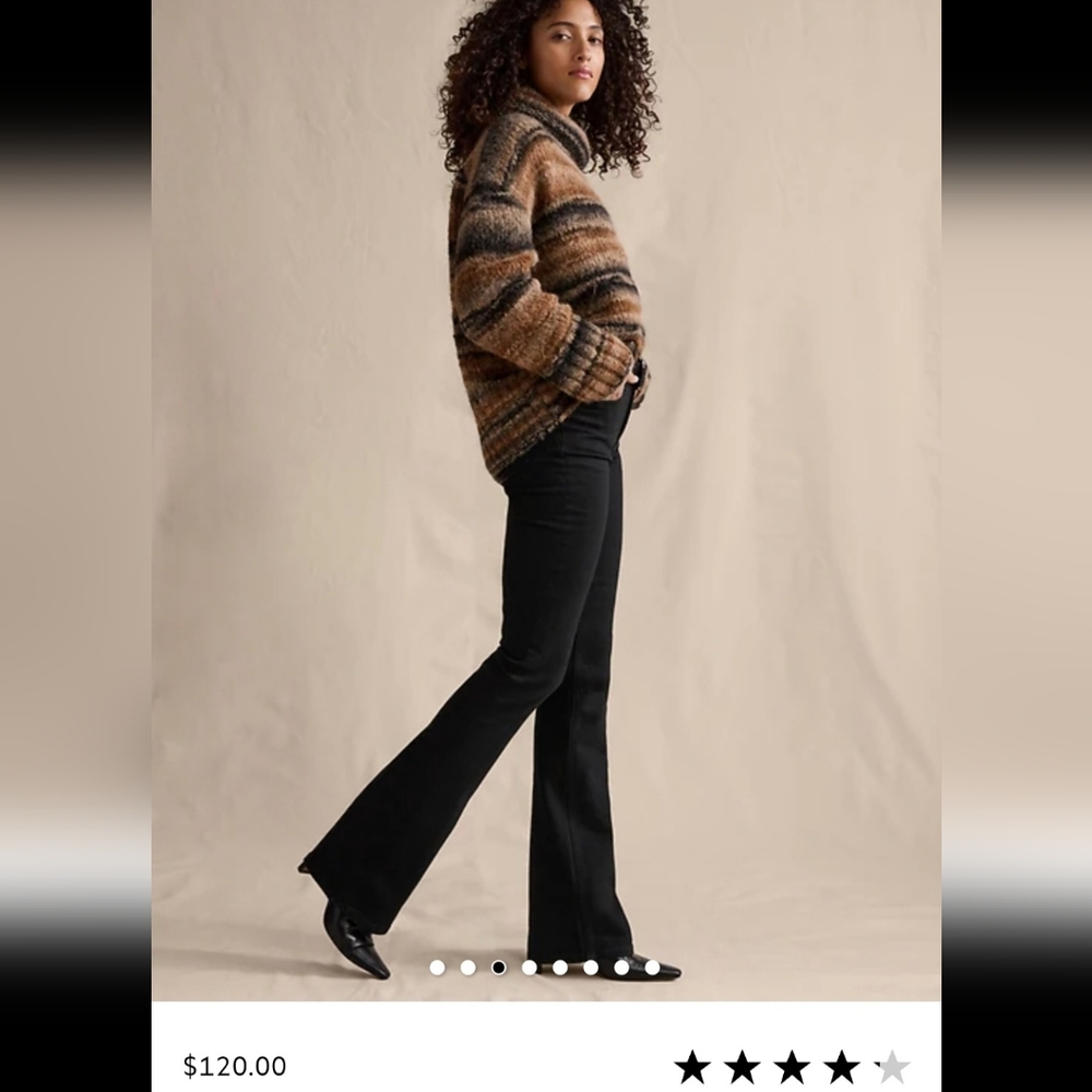 Banana Republic Mid Rise Flare Jeans